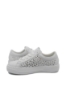 Imagine Pantofi casual sport albi perforați din piele naturală RIKL8831-80