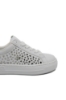 Imagine Pantofi casual sport albi perforați din piele naturală RIKL8831-80