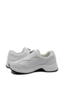 Imagine Pantofi sport din piele naturală, albi, cu fermoar în față REMD0G03-80