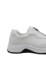 Imagine Pantofi sport din piele naturală, albi, cu fermoar în față REMD0G03-80