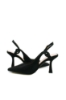 Imagine Pantofi decupați sparkle black cu toc stiletto MEN24079