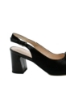 Imagine Sandale damă negre din piele snake și cristale OTR32008