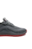 Imagine  Sneakers din material textil tricotat, gri cu detalii roșii OTR620018