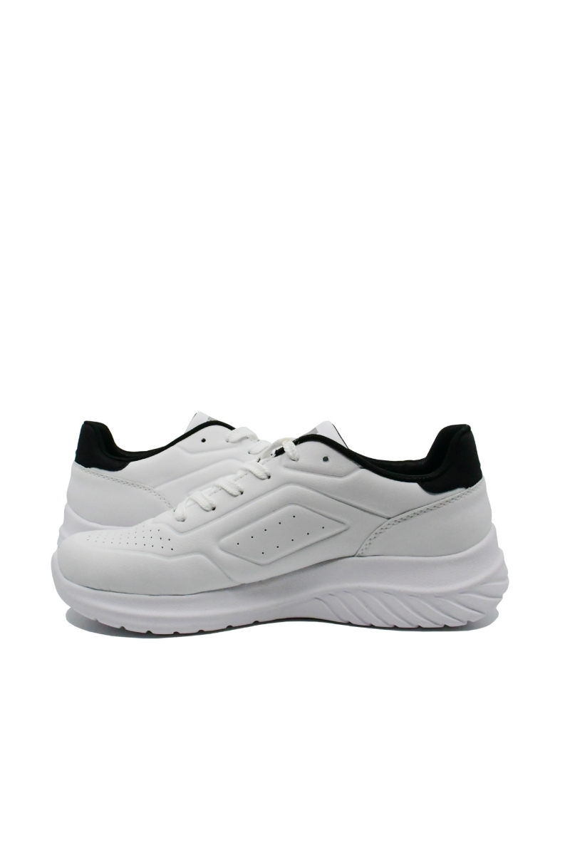 Imagine Pantofi sport Revolution albi din piele naturală RIKU0501-80