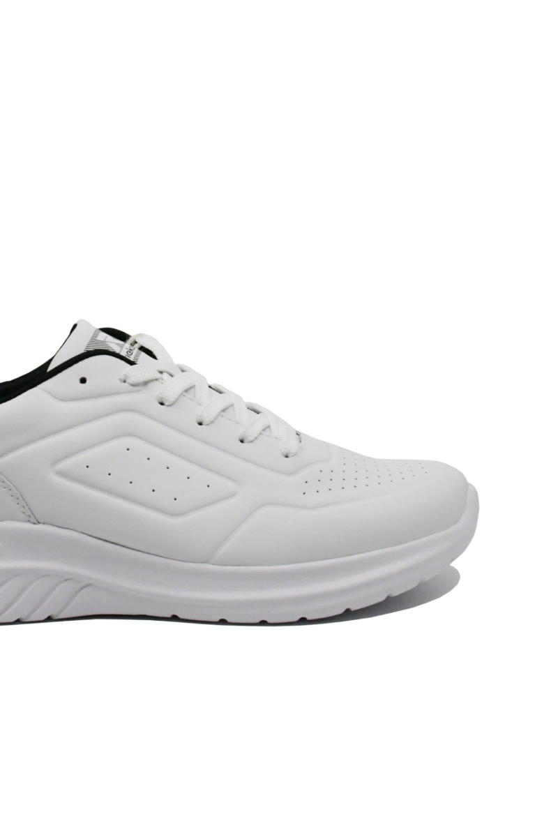 Imagine Pantofi sport Revolution albi din piele naturală RIKU0501-80