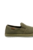 Imagine Mocasini bej bărbați din material textil cu aspect țesut RIKB5265-64
