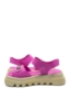 Imagine Sandale damă cu platformă, fuchsia, din piele naturală TR8102