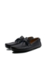 Imagine Mocasini bleumarin bărbați din piele naturală granulată TR123