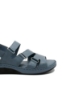 Imagine Sandale comode în stil roman, blue, din piele naturală OTR20024