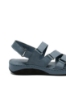 Imagine Sandale comode în stil roman, blue, din piele naturală OTR20024