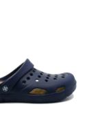 Imagine Saboți bărbați bleumarin, cu calapod lat și branț de plută RIKE9075-14