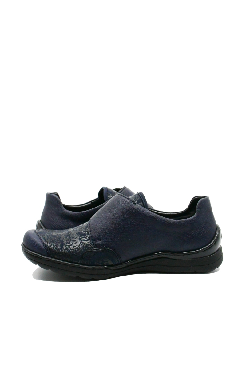 Imagine Pantofi damă navy, cu talpa joasă RIK48951-14
