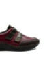 Imagine Pantofi comozi damă din piele naturală roșu mixt RIK48750-35