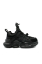 Imagine Pantofi sport damă negri din piele naturală cu panglici decorative KIVA851