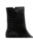 Imagine Cizme damă cu toc bloc, negre, din piele naturală REMD0V71-01