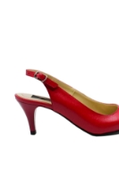 Imagine Pantofi decupați stiletto roșii, din piele naturală SORD24