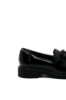 Imagine Pantofi damă casual, cu coroniță decorativă, negri, din lac FLO611