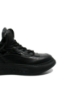 Imagine Ghete model sport bărbați negre, din piele naturală FNX82361-10