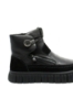 Imagine Ghete bărbați hi-top îmblănite, negre, din piele naturală OTR21813
