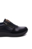 Imagine Pantofi cu aspect sport bleumarin din mix de piele RIKB0613-14