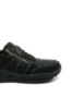 Imagine Pantofi sport negri din piele nubuk RIKB5003-00