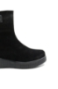 Imagine Ghete negre, din piele întoarsă, cu interior îmblănit RIK93370-00