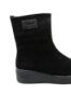 Imagine Ghete negre, din piele întoarsă, cu interior îmblănit RIK93370-00