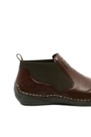 Imagine Ghete joase în stil Chelsea, maronii, cu cusături decorative RIK52592-24