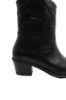 Imagine Ghete damă ciocate negre din piele naturală CASP06088