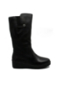 Imagine Cizme comode, negre, din piele naturală RIKY4655-00