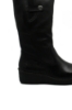 Imagine Cizme comode, negre, din piele naturală RIKY4655-00