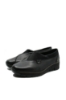 Imagine Pantofi negri din piele naturală, cu inserție elastică RIK53763-00