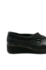 Imagine Pantofi negri din piele naturală, cu inserție elastică RIK53763-00