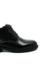 Imagine Ghete moderne, cu șiret, negre, din piele naturală OTR630024