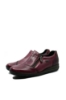 Imagine Pantofi comozi damă roșu grena din mix de piele naturală RIK44265-35