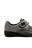 Imagine Pantofi damă gri deschis din piele naturală, cu inserție flexibilă RIK537C0-42