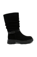 Imagine Ghete înalte negre din piele întoarsă OTR30014