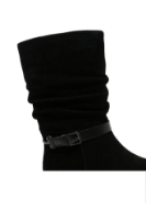 Imagine Ghete înalte negre din piele întoarsă OTR30014