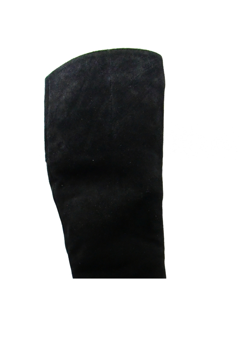 Imagine Cizme damă elegante, negre, din piele întoarsă OTR30010
