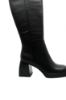 Imagine Cizme damă elegante, negre, din piele naturală OTR30002