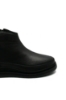 Imagine Ghete damă casual, negre, din piele naturală FLO290N