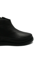 Imagine Ghete damă casual, negre, din piele naturală FLO290N
