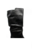 Imagine Cizme damă cu încrețituri, negre, din piele naturală RIKZ9563-00