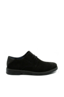 Imagine Pantofi casual negri din piele întoarsă RIK13000-00