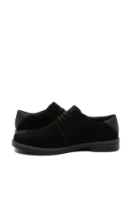 Imagine Pantofi casual negri din piele întoarsă RIK13000-00