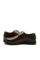 Imagine Pantofi bărbați stil derby, maro cafea, din piele naturală FNX8673