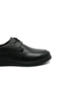 Imagine Pantofi casual negri bărbați din piele naturală moale FNX888161