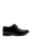 Imagine Pantofi eleganți stil derby, negri din lac FNX7605