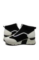 Imagine Sneakers înalți alb combi din material textil și plasă RIKN6360-00
