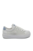 Imagine Pantofi casual sport albi din piele naturală și plasă RIKL8803-80